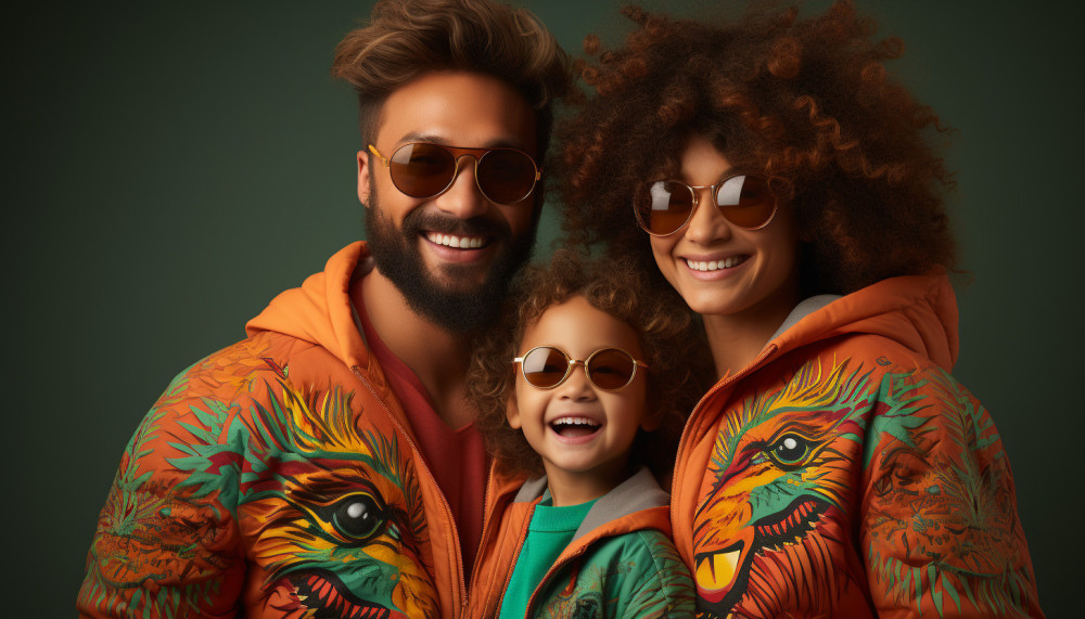 Divers - Des vêtements dinosaures pour toute la famille